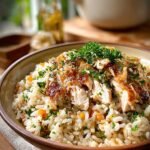 Comforting Crockpot Chicken Rice