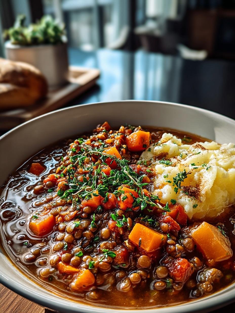 Comforting Hearty Lentil Stew: A Cozy Winter Dish