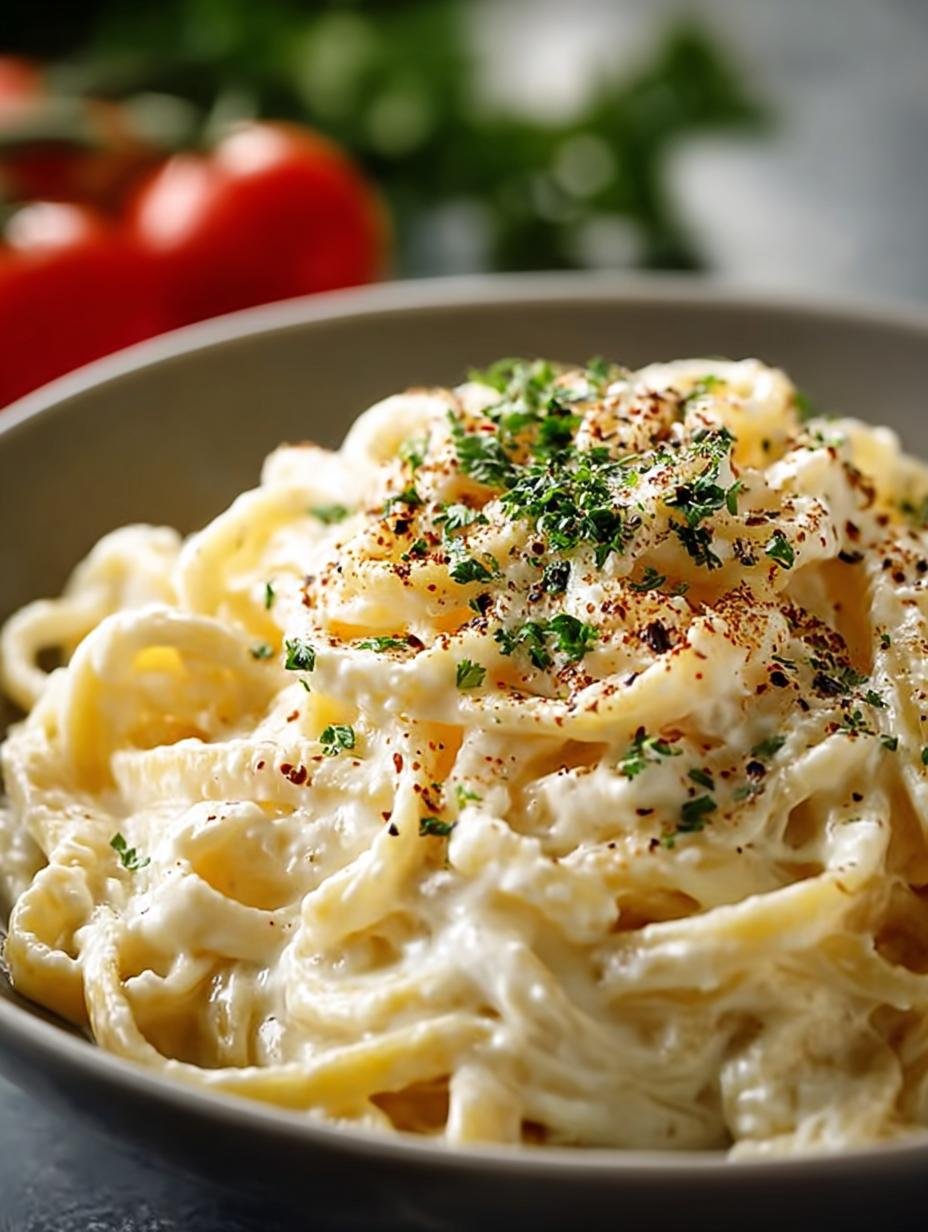 Cottage Cheese Alfredo