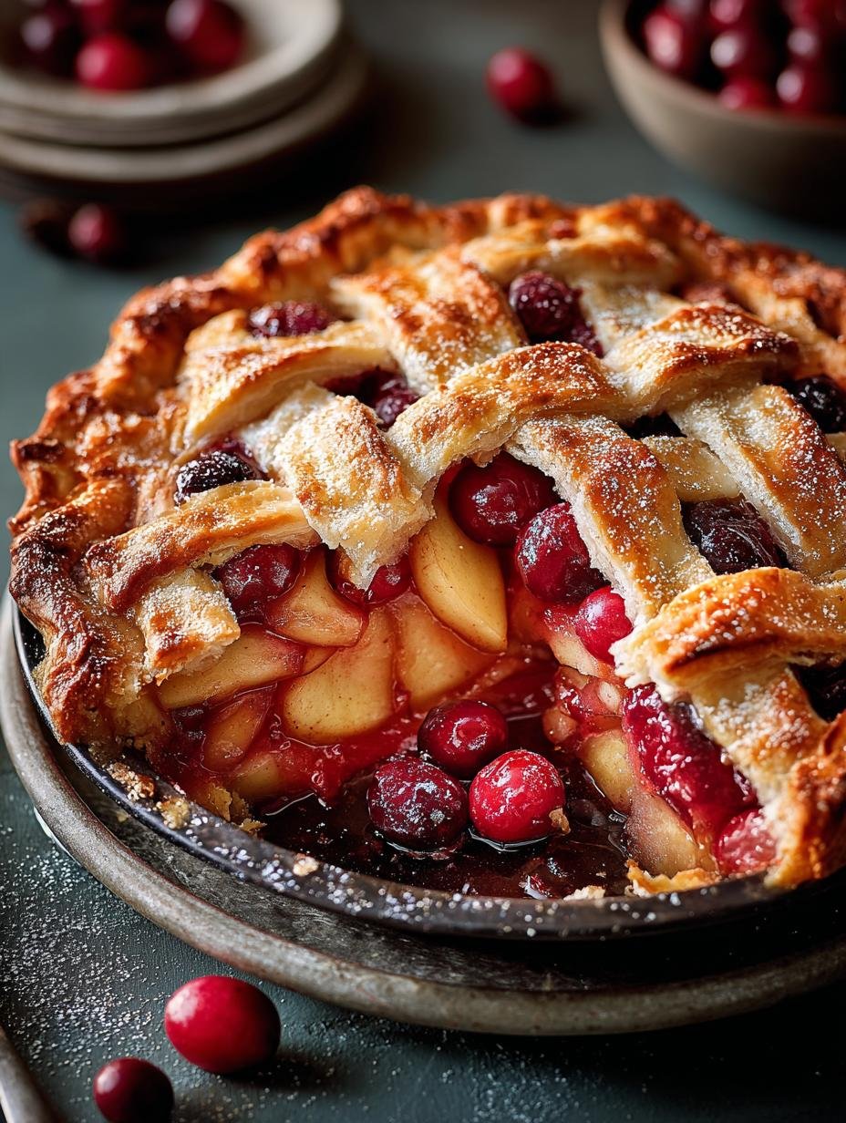 Crab Apple Cranberry Honey Pie: A Sweet Fall Delight