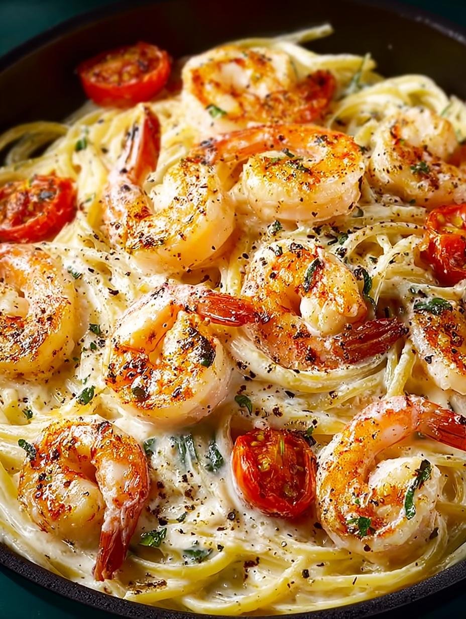 Creamy Mozzarella Shrimp Pasta: A Delicious Dinner