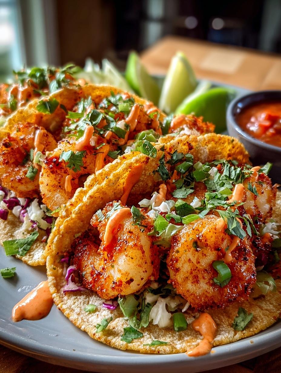 Crispy Air Fryer Bang Bang Shrimp Tacos Recipe - Crispy Air Fryer Bang - main visual representation