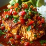 Crockpot Salsa Chicken
