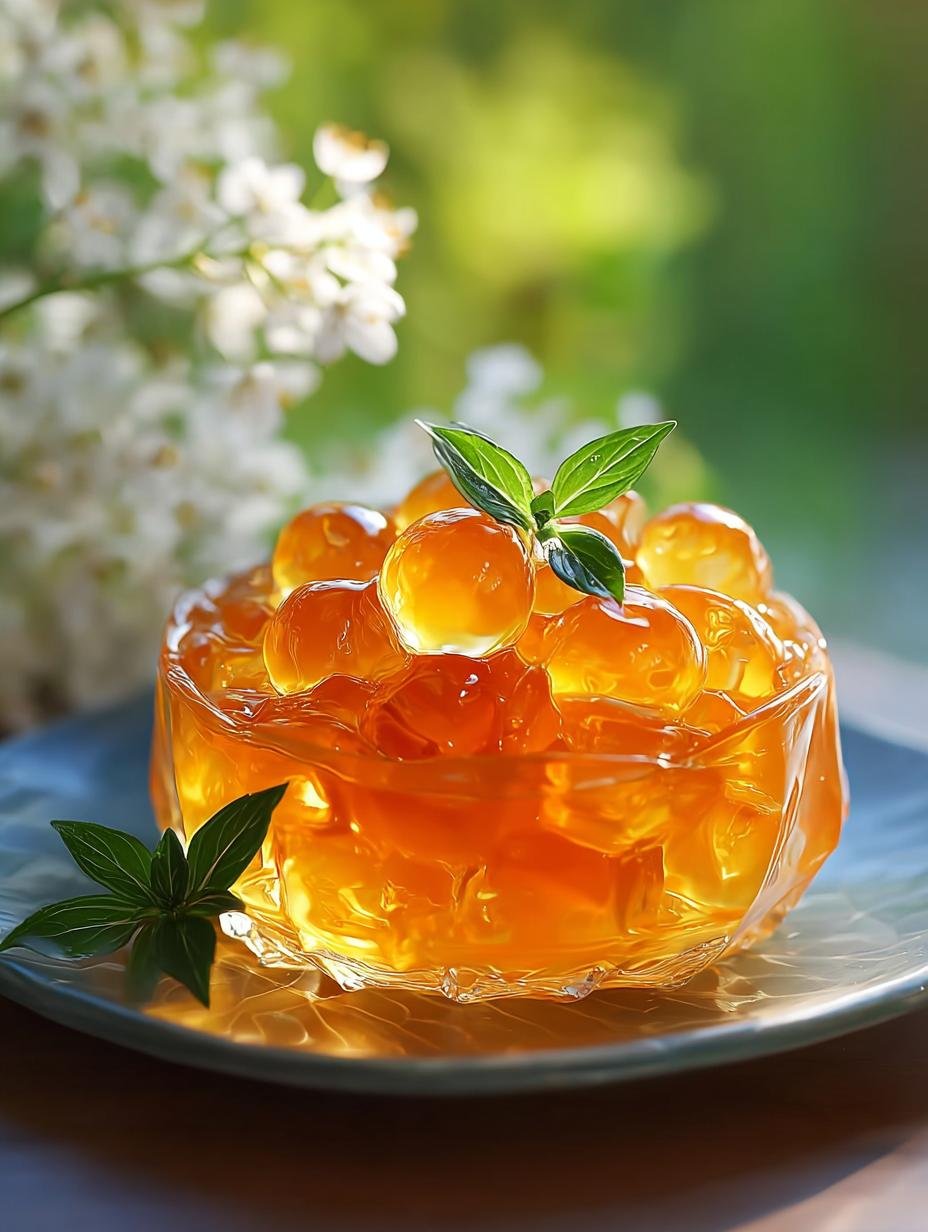 Delight in Crystal Osmanthus Jelly: A Refreshing Treat - Crystal Osmanthus Jelly - additional detail