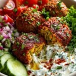 Falafel Cottage Cheese Bowl