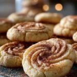 Festive Eggnog Snickerdoodle Thumbprint