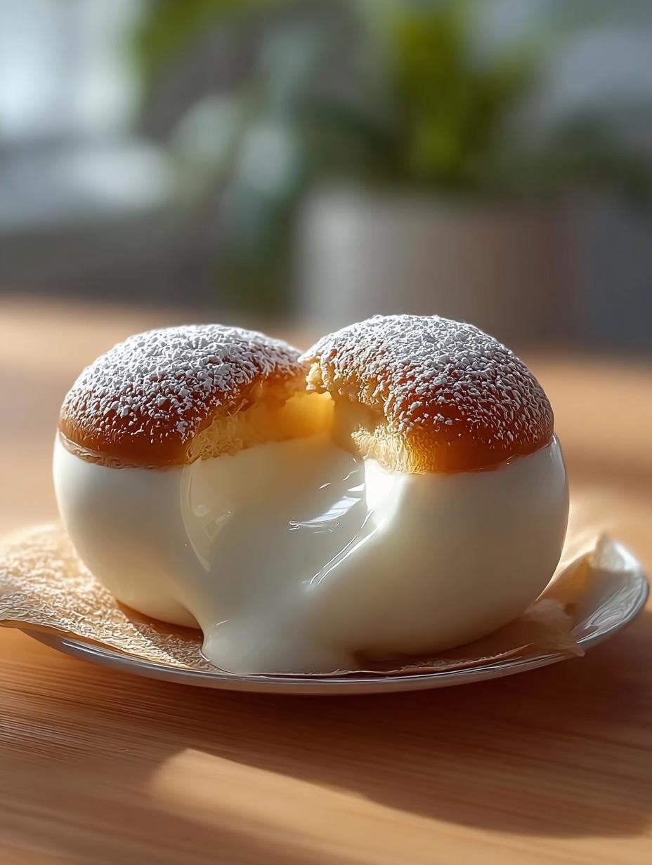 Fluffy Korean Milk Cream Donuts: A Sweet Delight to Savor - Fluffy Korean Milk Cream - main visual representation