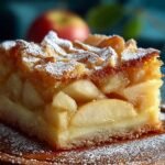 French Apple Invisible Cake