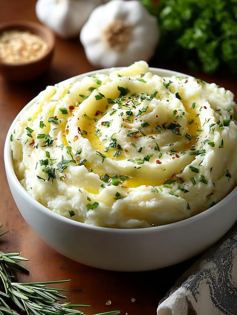 Garlic Herb Mashed Potatoes: 5 Creamy Secrets Revealed - Garlic Herb Mashed Potatoes - additional detail