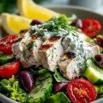 Greek Tzatziki Chicken Salad