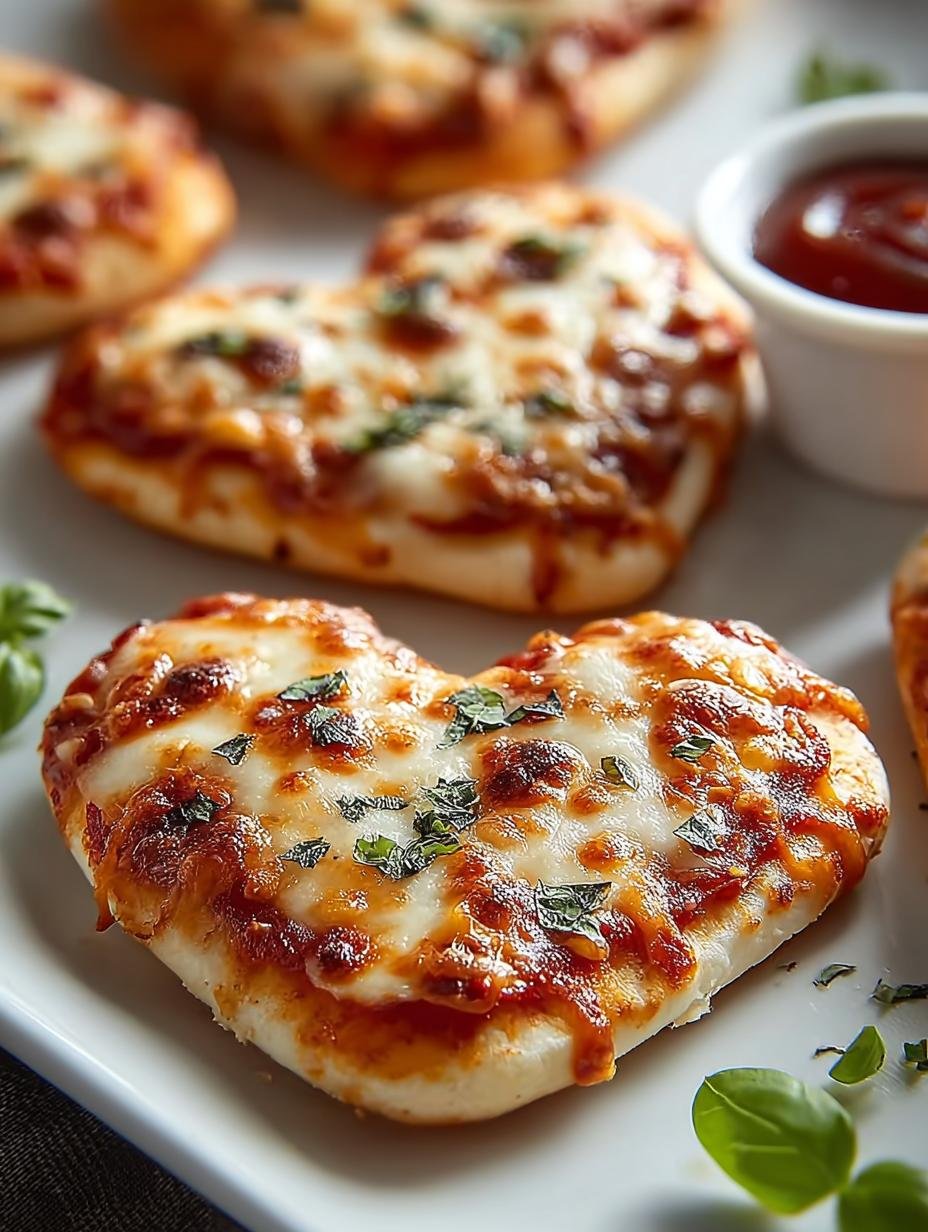 Heart Shaped Mini Pizzas: 8 Lovable Recipes for You - Heart Shaped Mini Pizzas - main visual representation