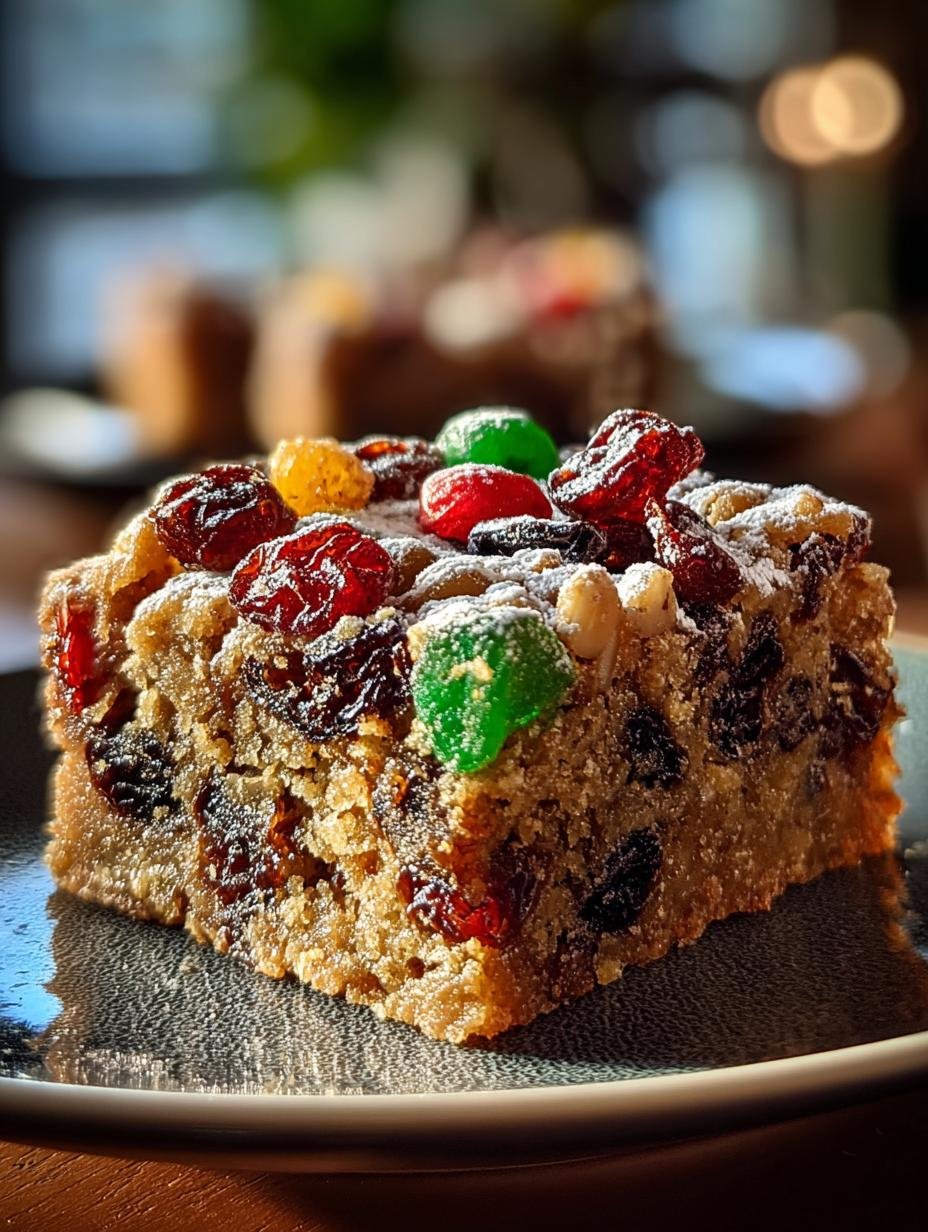 Irresistible Christmas Fruitcake Bars: A Festive Delight