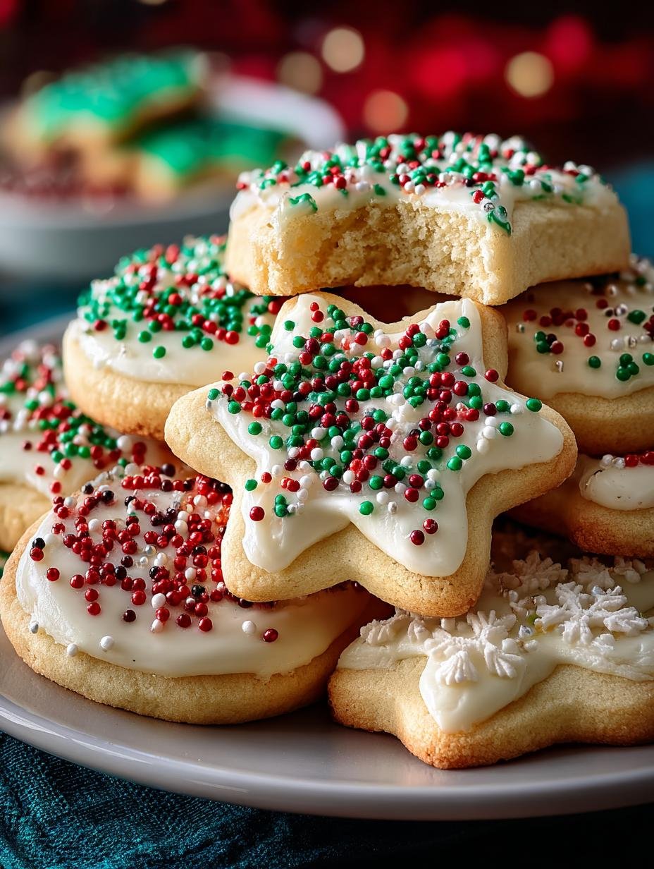 Irresistible Christmas Mini Sugar Cookies for Festive Cheer