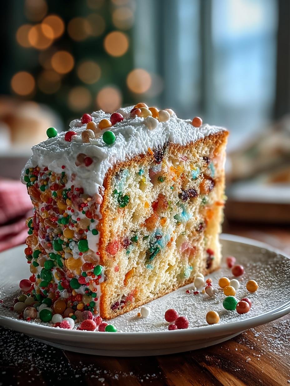 Irresistible Christmas Sprinkle Buttermilk Bread Recipe - Irresistible Christmas Sprinkle Buttermilk - additional detail