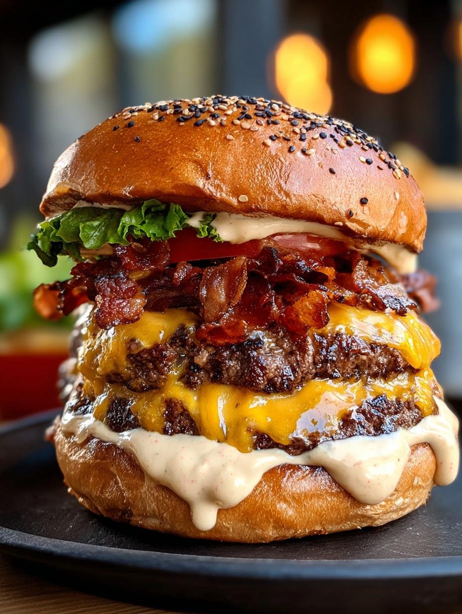 Irresistible Smash Burgers with Smoky Baconnaise - Irresistible Smash Burgers with - main visual representation