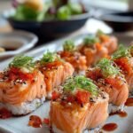 Irresistible Spicy Salmon Sushi