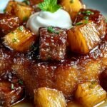 Irresistible Sticky Pineapple Brown