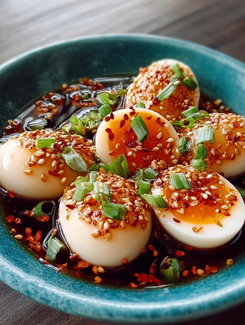 Savory Korean Marinated Eggs You Must Try - Korean Marinated Eggs - additional detail