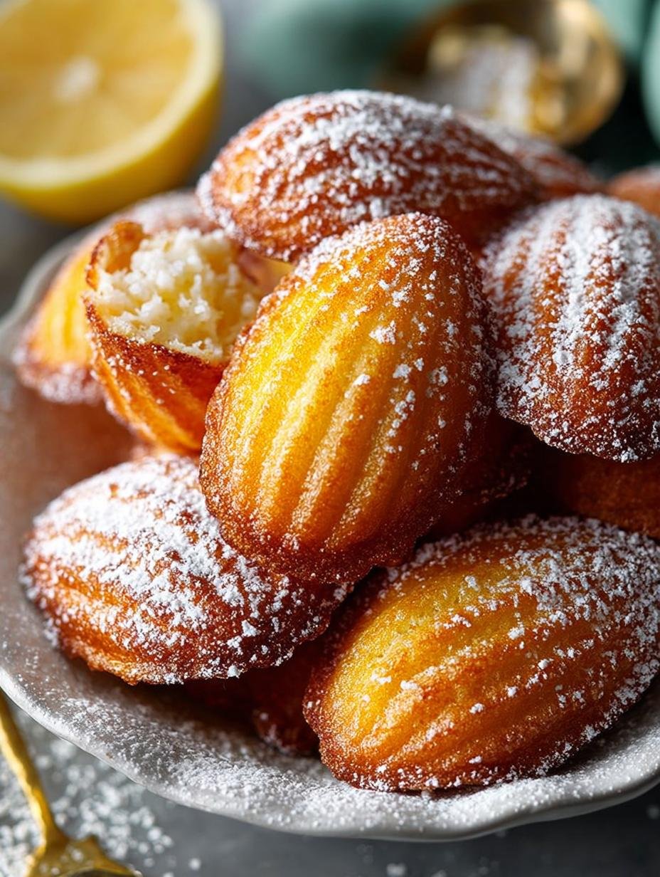 Classic Madeleines: 12 Perfect Shell-Shaped Cakes - Madeleines - main visual representation