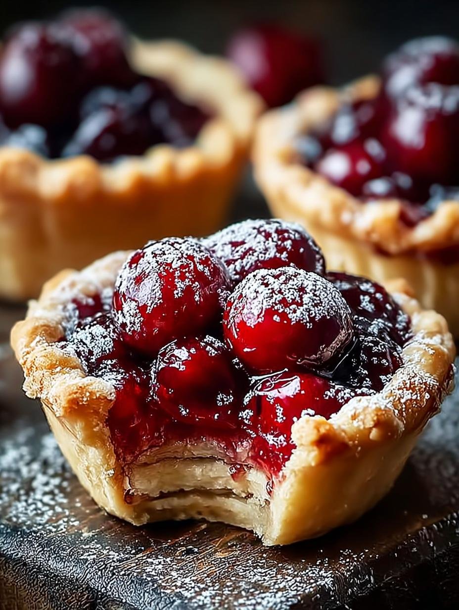 Delicious Mini Cherry Pies for Sweet Moments - Mini Cherry Pies - main visual representation