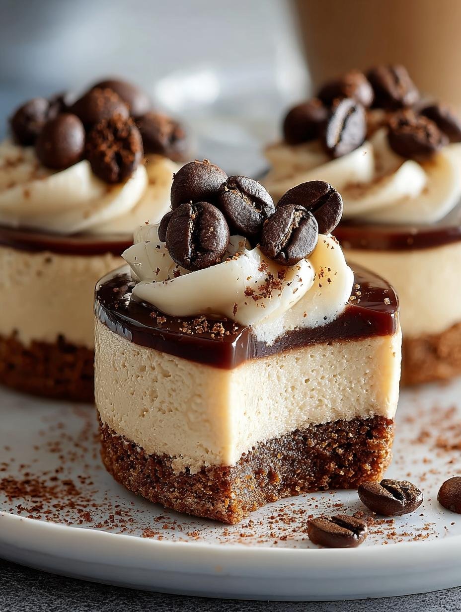 Mini Espresso Martini Cheesecakes: 12 Indulgent Bites - Mini Espresso Martini Cheesecakes - additional detail