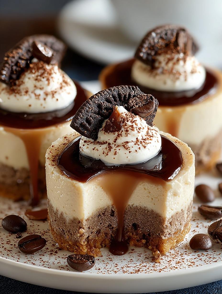 Mini Espresso Martini Cheesecakes