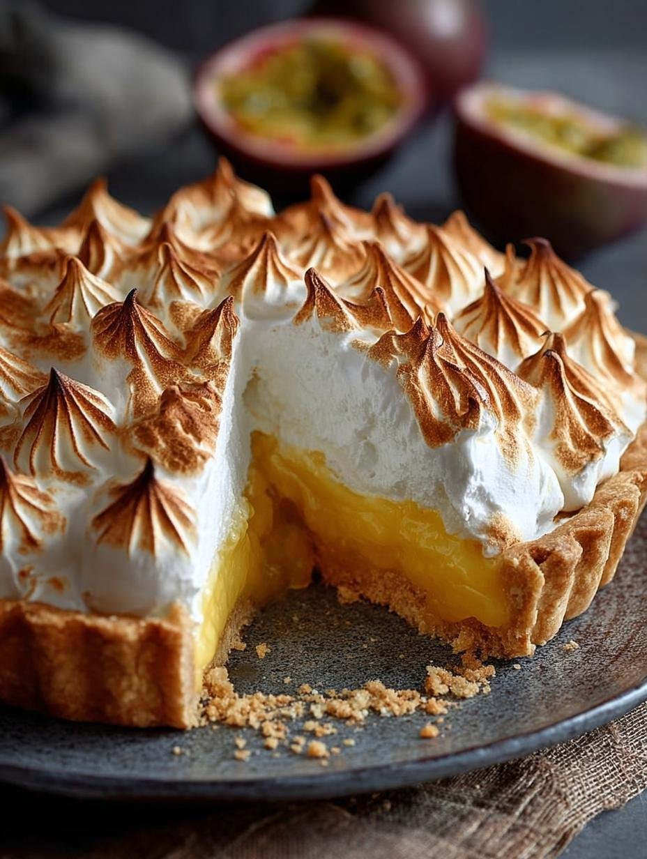 Delicious Passionfruit Meringue Pie: 8 Simple Steps