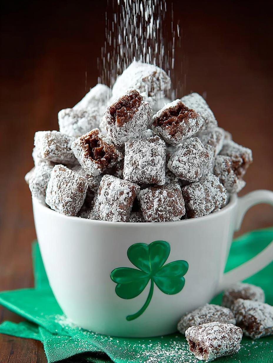 Patricks Day Puppy Chow: 7 Fun and Easy Recipes - Patricks Day Puppy Chow - additional detail