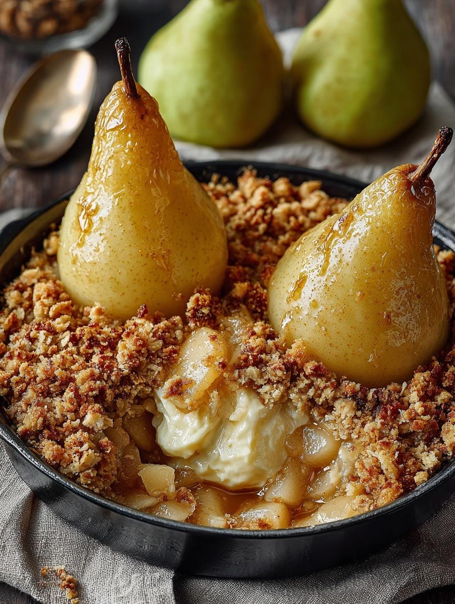 Delicious Pear Crumble Recipe: 7 Steps to Comfort - Pear Crumble - main visual representation