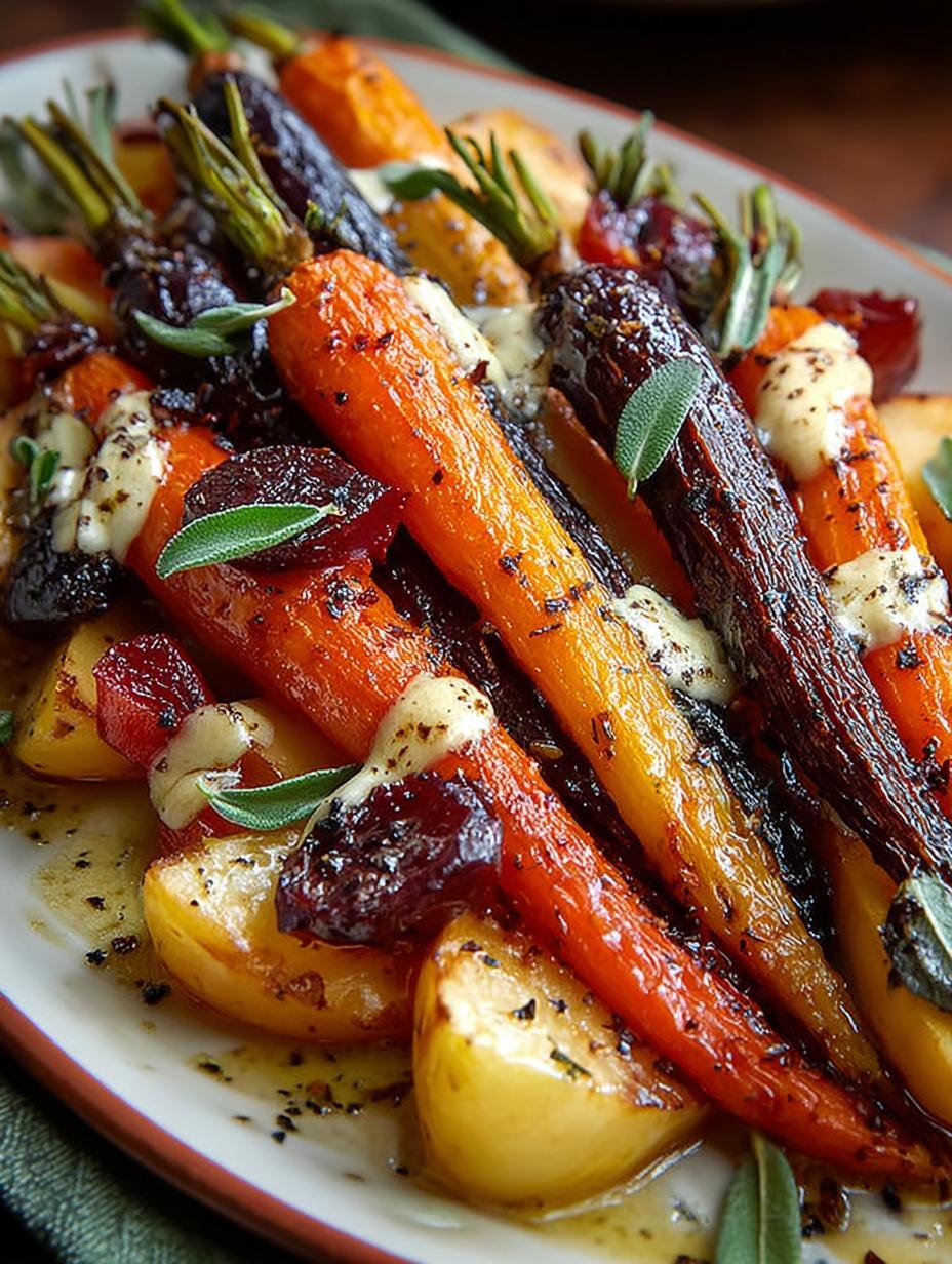Delicious Roasted Carrots Apples for a Cozy Winter Dish - Roasted Carrots Apples - main visual representation