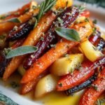 Roasted Carrots Apples