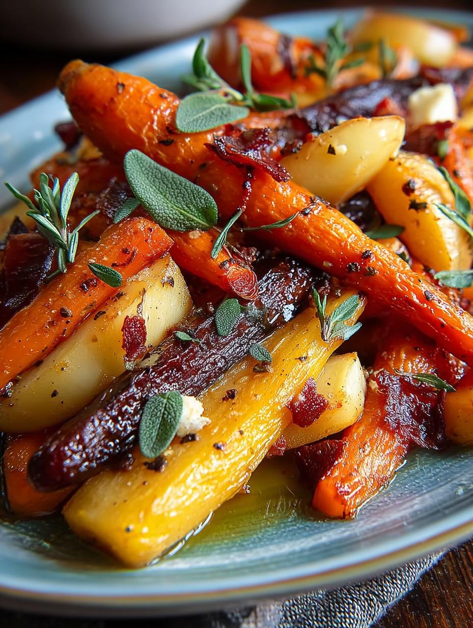 Delicious Roasted Carrots Apples for a Cozy Winter Dish - Roasted Carrots Apples - additional detail