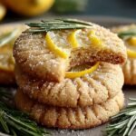 Rosemary Cookies with Lemon