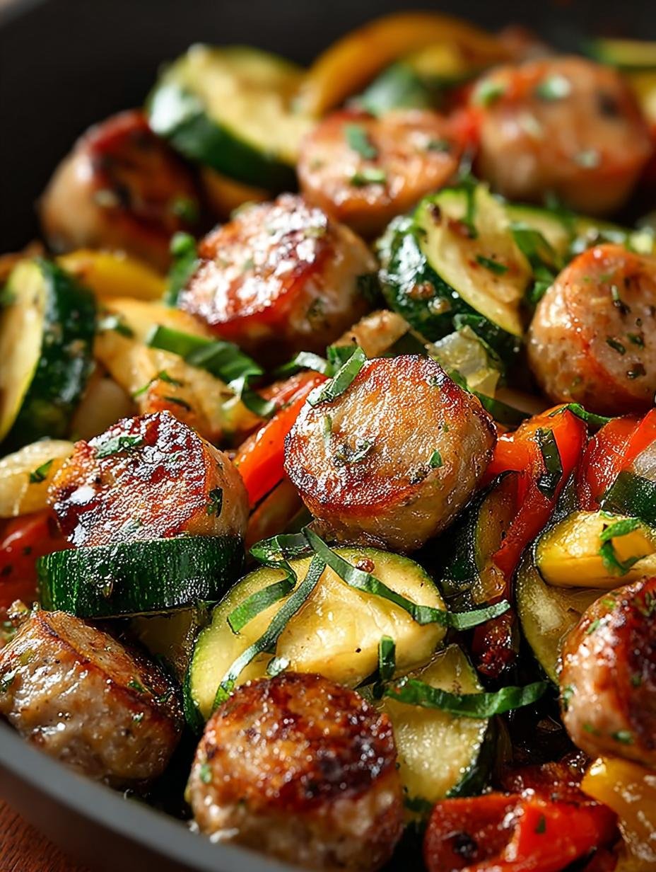 Sausage Zucchini Skillet: 5 Reasons to Love This Dish - Sausage Zucchini Skillet - main visual representation