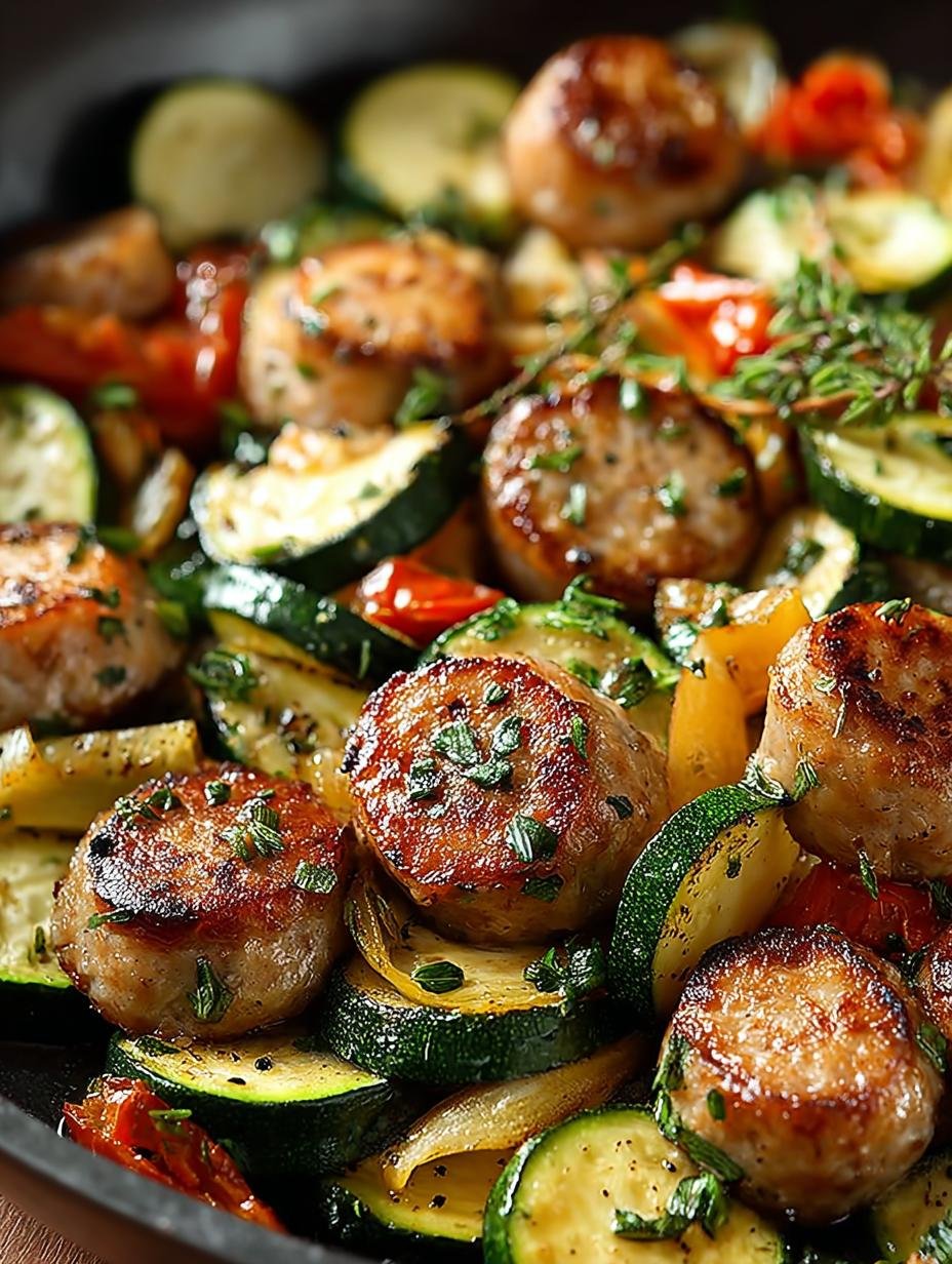 Sausage Zucchini Skillet: 5 Reasons to Love This Dish - Sausage Zucchini Skillet - additional detail