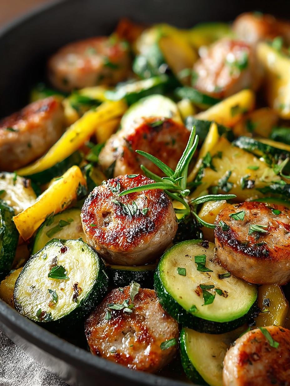 Sausage Zucchini Skillet
