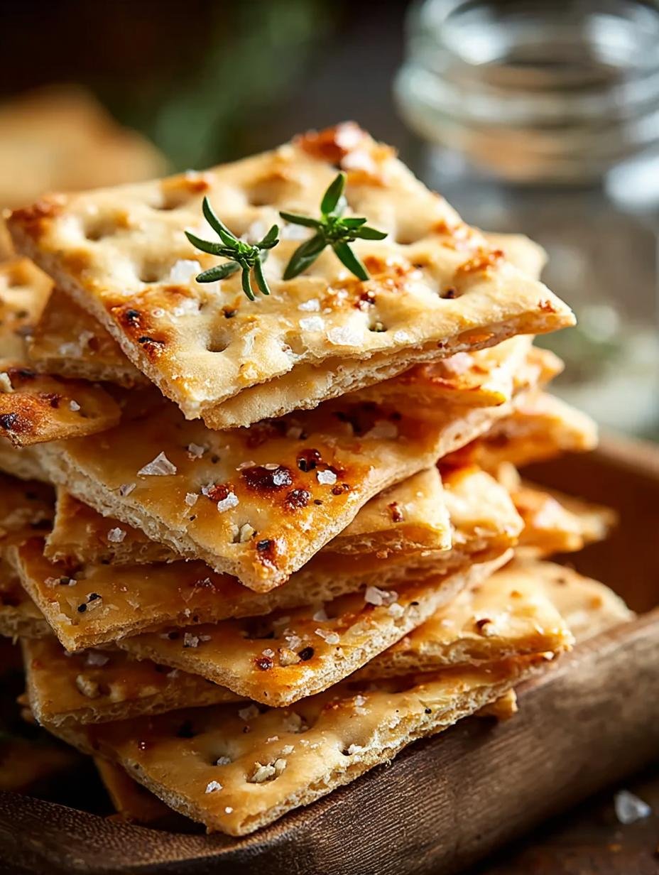 Sourdough Discard Crackers
