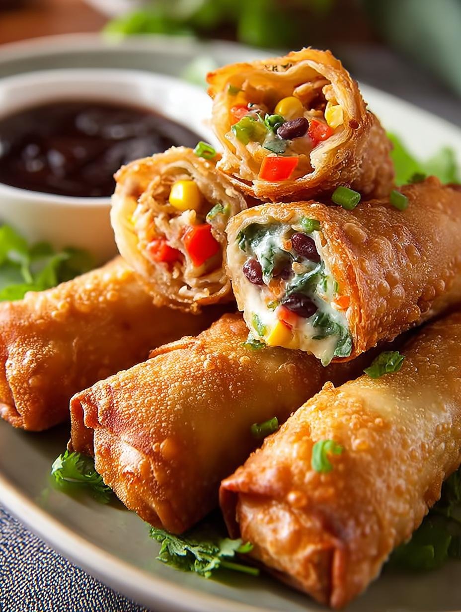 Mouthwatering Southwest Egg Rolls to Savor Today - Southwest Egg Rolls - main visual representation