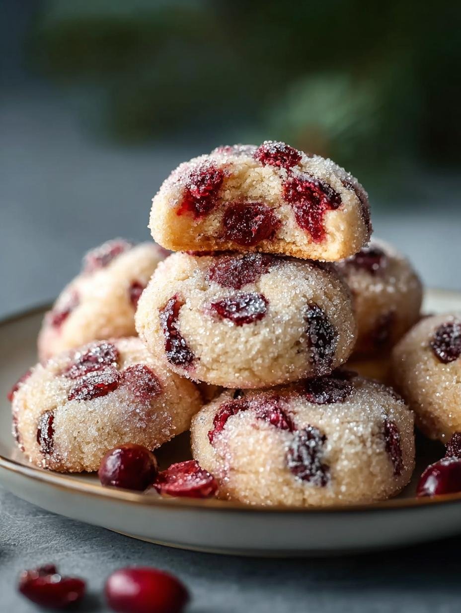 Sparkling Sugarplum Cranberry Cookies for Holiday Joy - Sparkling Sugarplum Cranberry Cookies - additional detail
