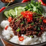 Sticky Ginger Beef Mince