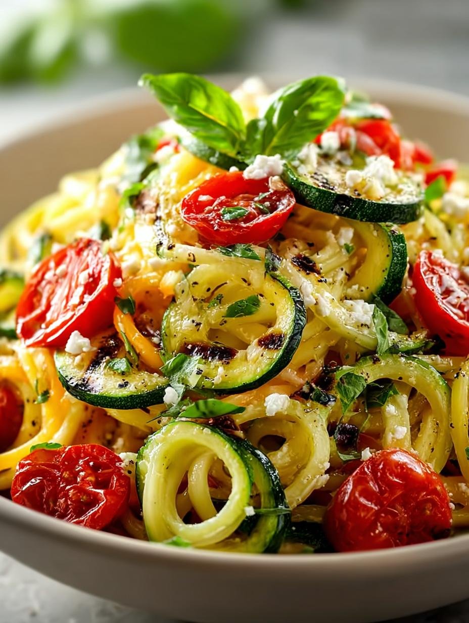 Zucchini Pasta Salad: 5 Reasons to Love This Refreshing Dish - Zucchini Pasta Salad - main visual representation