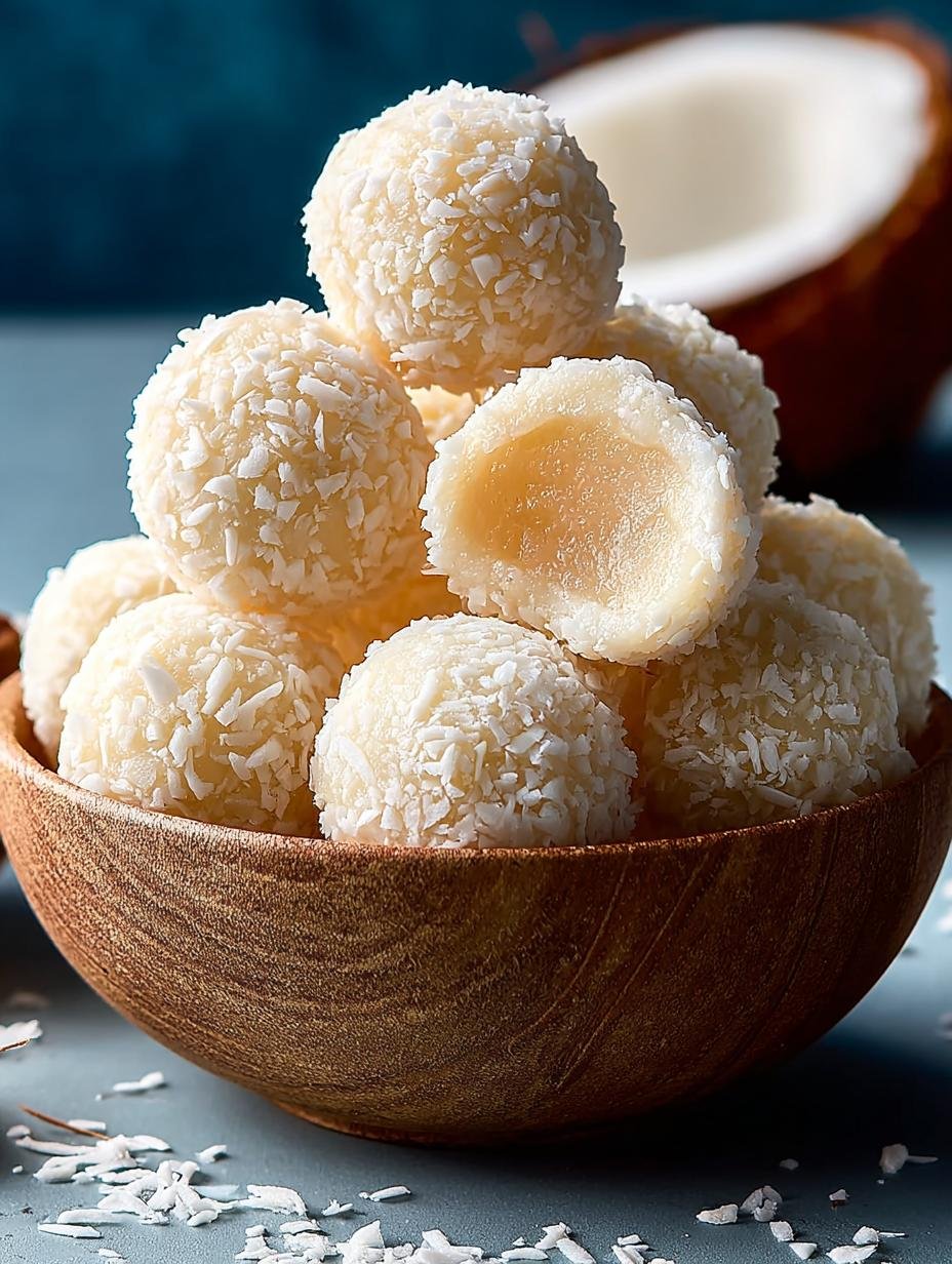 Bake Coconut Balls Ingredients: Simple No-Bake Delight