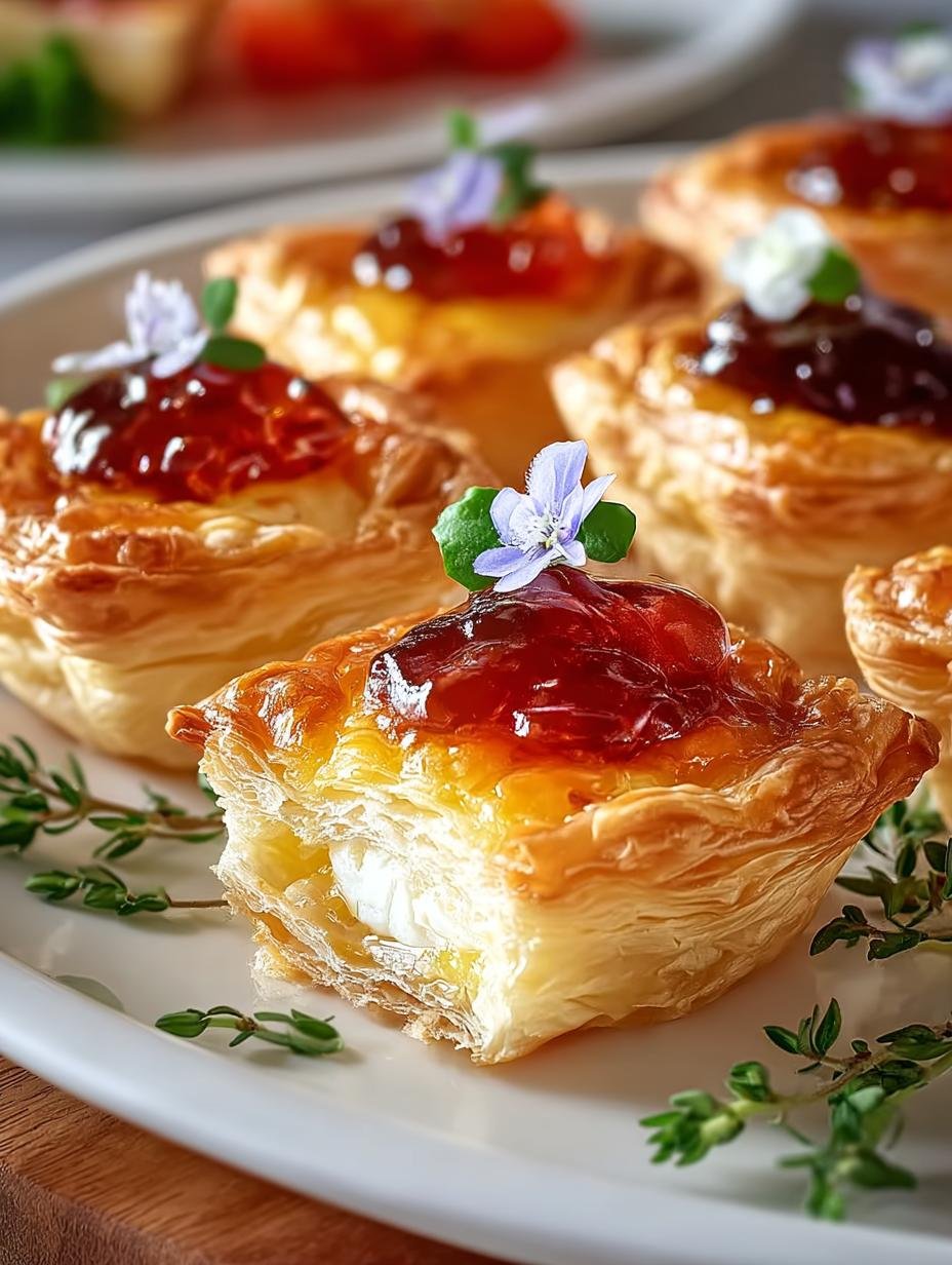 Delicious Brie Phyllo Tarts for Every Occasion - Brie Phyllo Tarts - additional detail
