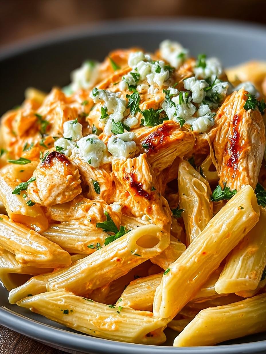 Buffalo Chicken Pasta
