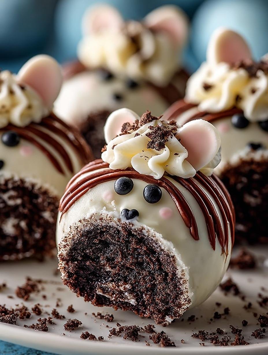Delicious Bunny Butt Oreo Balls for Easter Fun - Bunny Butt Oreo Balls - main visual representation