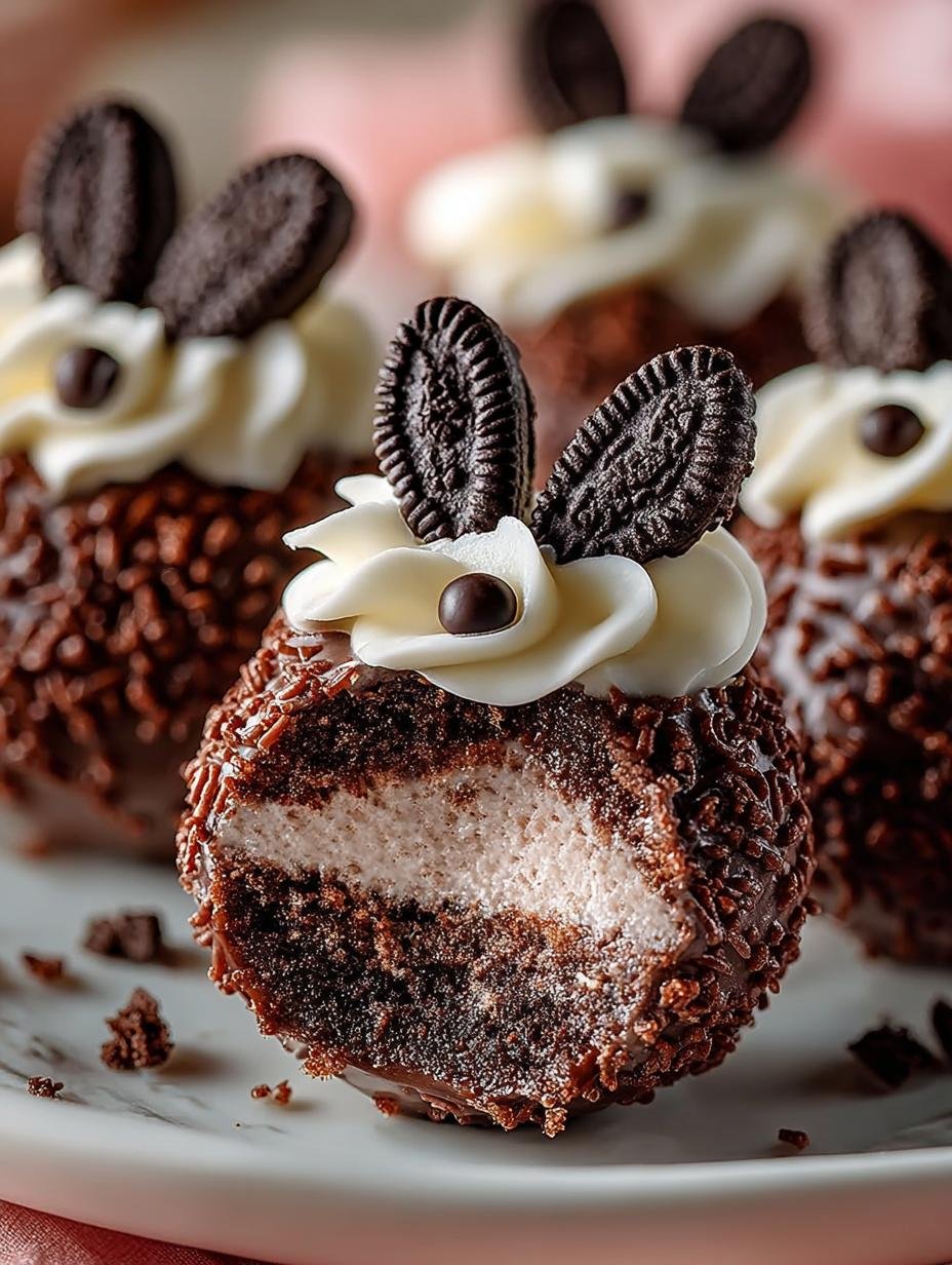 Delicious Bunny Butt Oreo Balls for Easter Fun - Bunny Butt Oreo Balls - additional detail