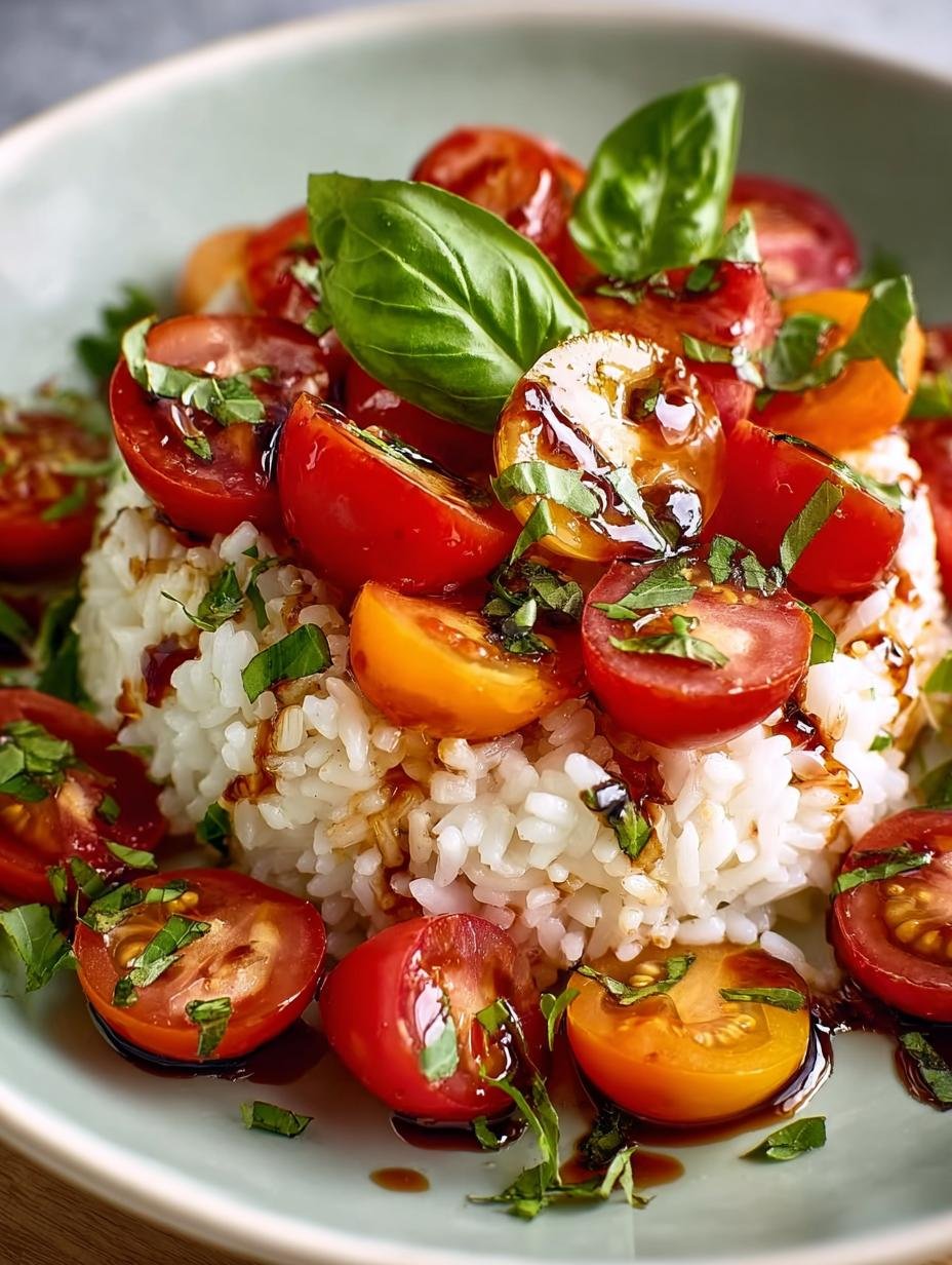 Caprese Rice Salad