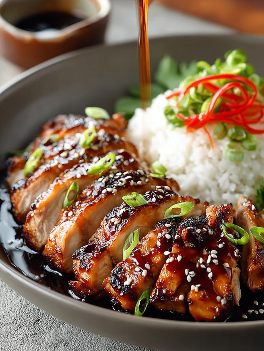 Chicken Teriyaki with Marinade