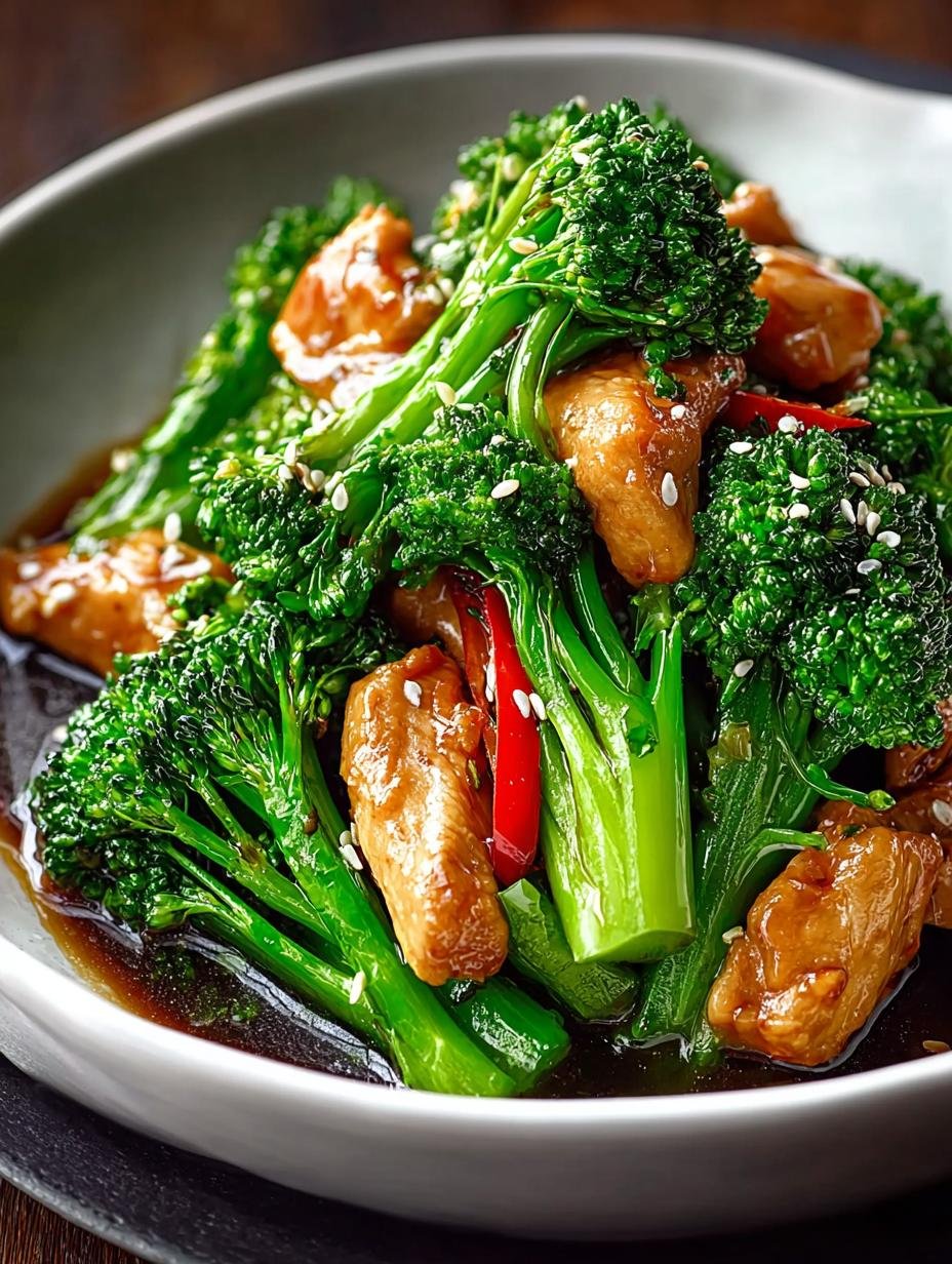 Savory Chinese Chicken Broccoli Stir Fry for Busy Nights - Chinese Chicken Broccoli - main visual representation