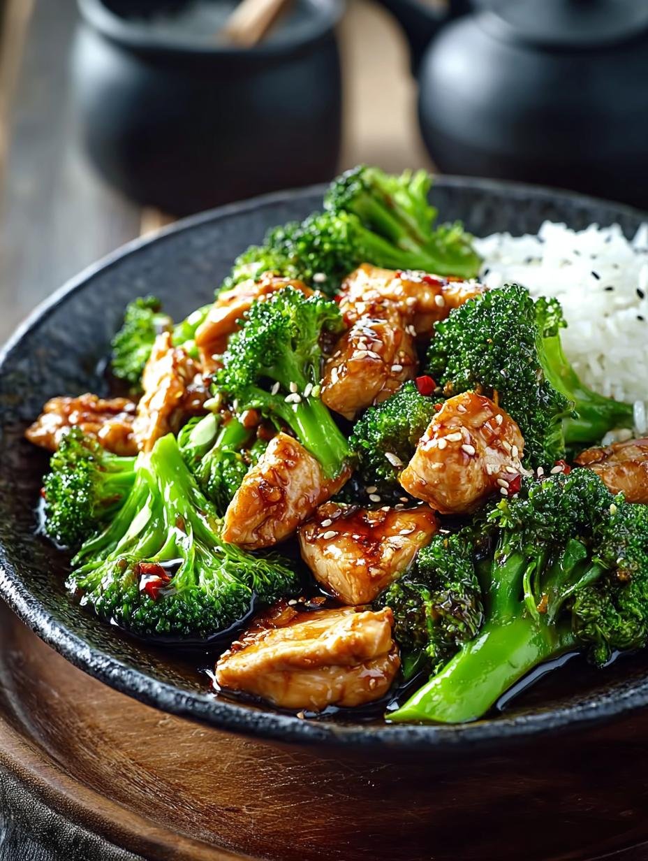 Chinese Chicken Broccoli